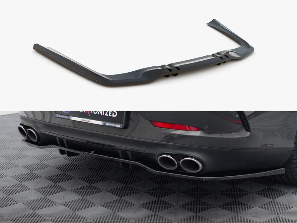 Maxton Rear Splitter (Vertical Bars) Mercedes-AMG 53 4 Door Coupe