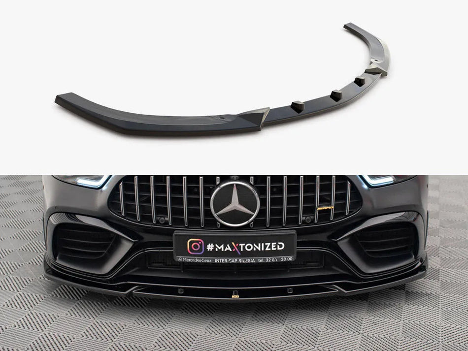 Maxton Front Splitter V.3 Mercedes AMG GT 63S 4-door Coupe Aero