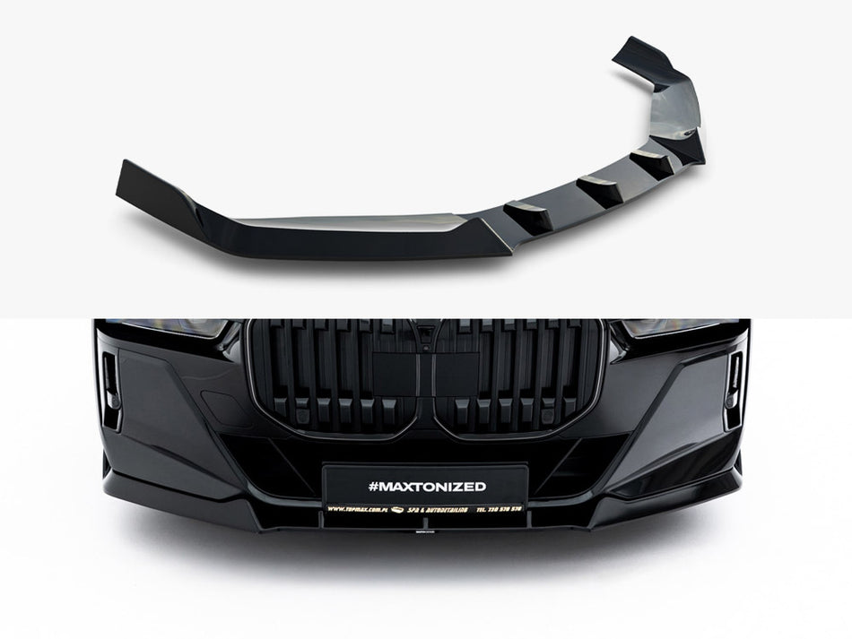 Maxton Front Splitter V.4 BMW 7 M-Pack / M760e / i7 M-Pack G70