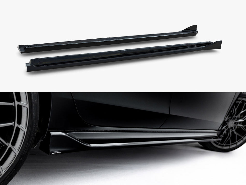 Maxton Side Skirt Diffusers V.2 Skoda Superb Sportline Mk4