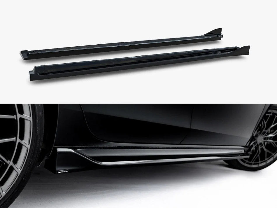 Maxton Side Skirt Diffusers V.2 Skoda Superb Sportline Mk4