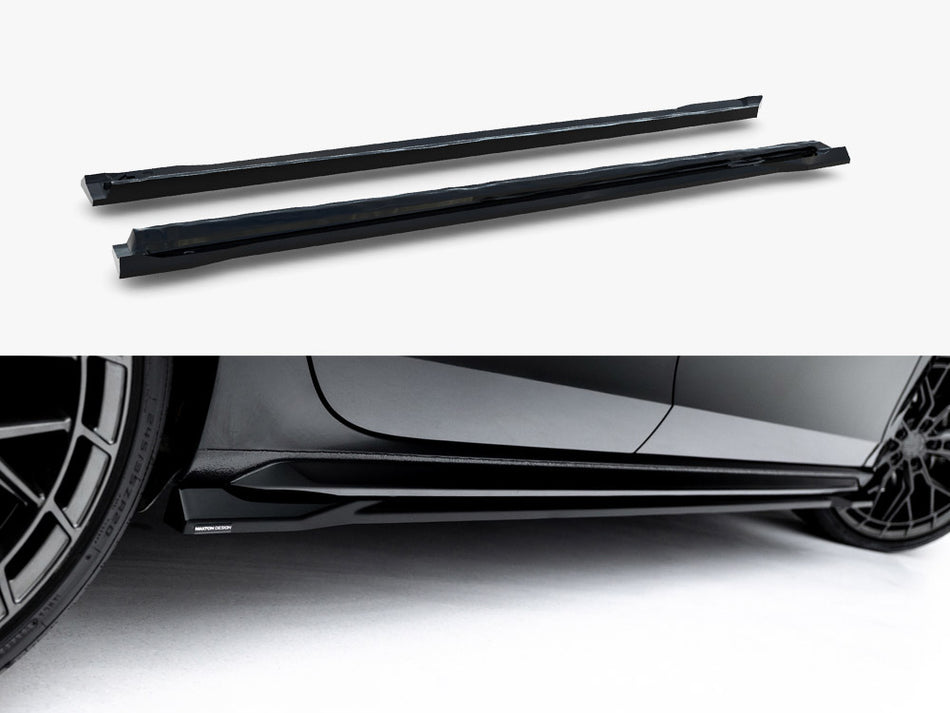 Maxton Side Skirt Diffusers V.1 Skoda Superb Sportline Mk4