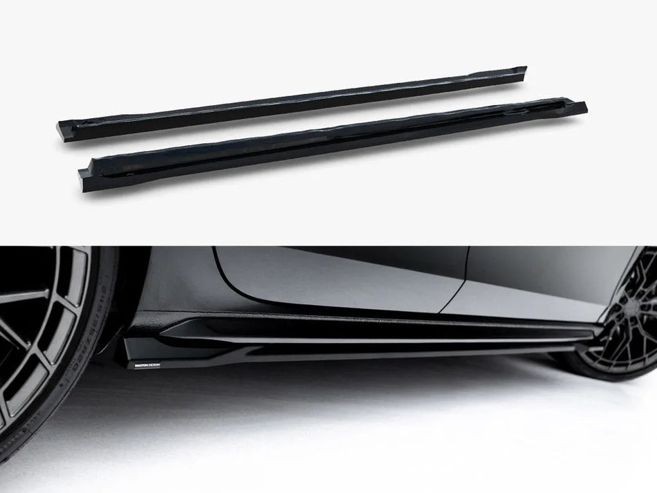 Maxton Side Skirt Diffusers V.1 Skoda Superb Sportline Mk4