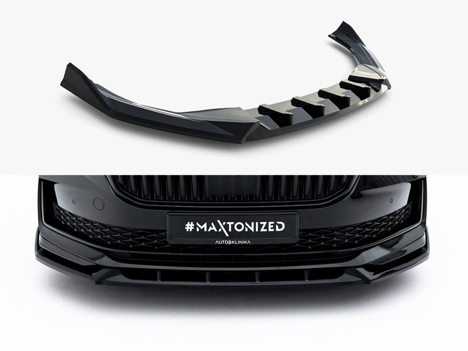 Maxton Front Splitter V.2 Skoda Superb Sportline Mk4