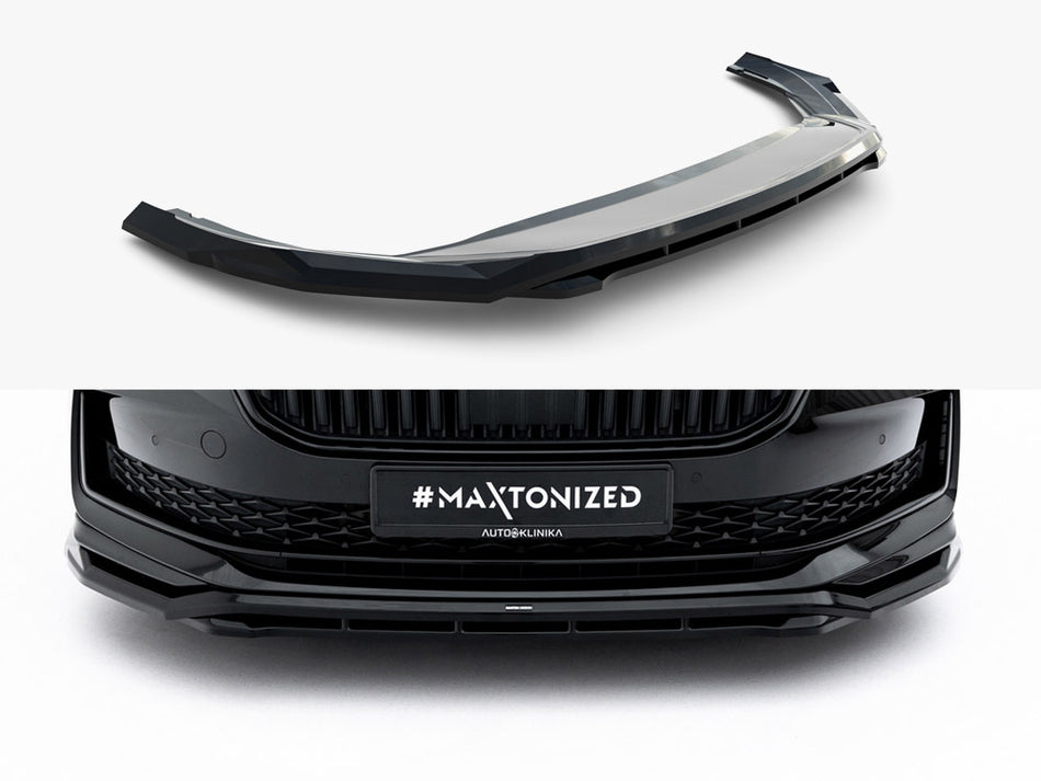 Maxton Front Splitter V.1 Skoda Superb Sportline Mk4