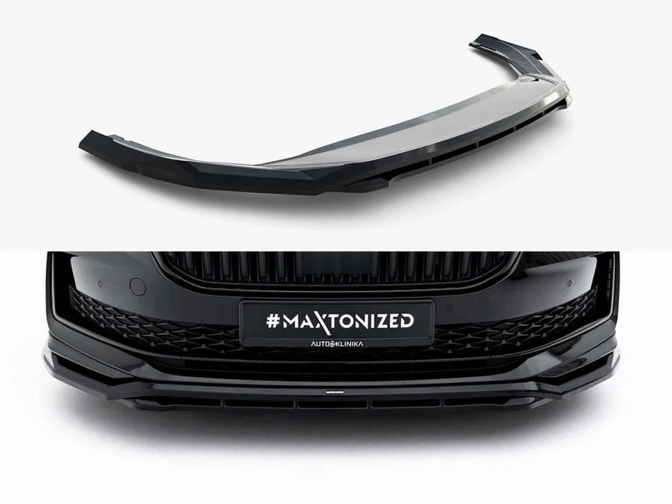 Maxton Front Splitter V.1 Skoda Superb Sportline Mk4