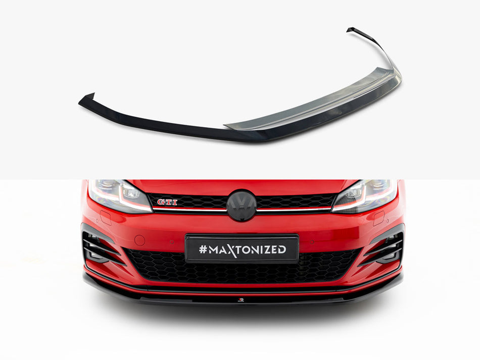 Maxton Front Splitter V.3 Volkswagen Golf GTI / GTD Mk7 Facelift