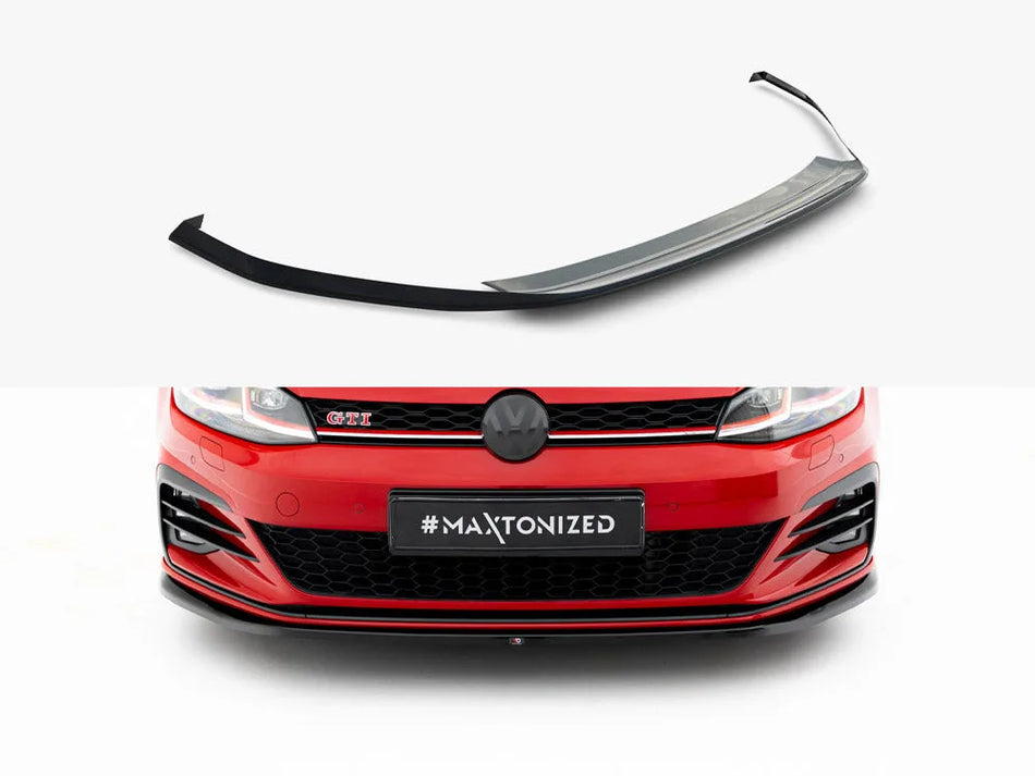 Maxton Front Splitter V.4 Volkswagen Golf GTI / GTD Mk7 Facelift