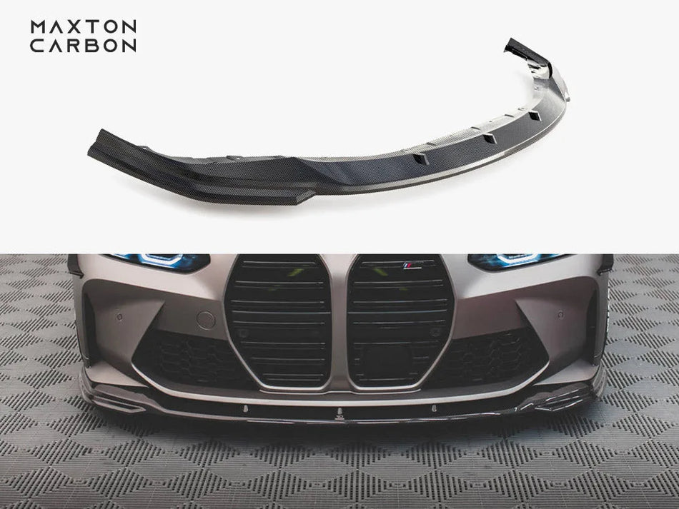 Maxton Carbon Fiber Front Splitter V.2 BMW M4 G82 / G82 Facelift