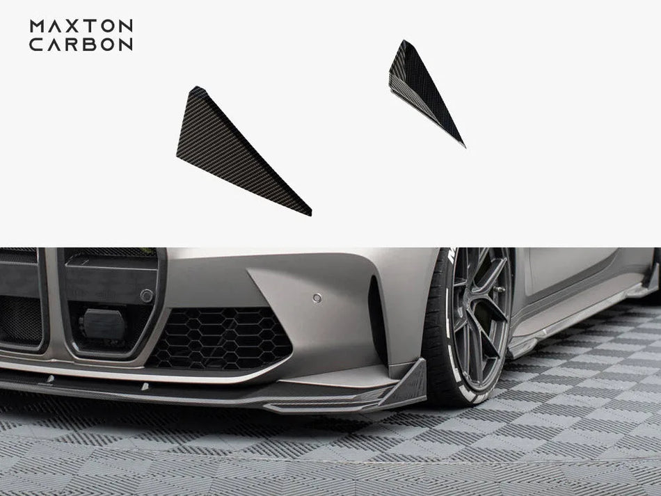 Maxton Prepreg Carbon Front Flaps BMW M4 G82 / G82 Facelift