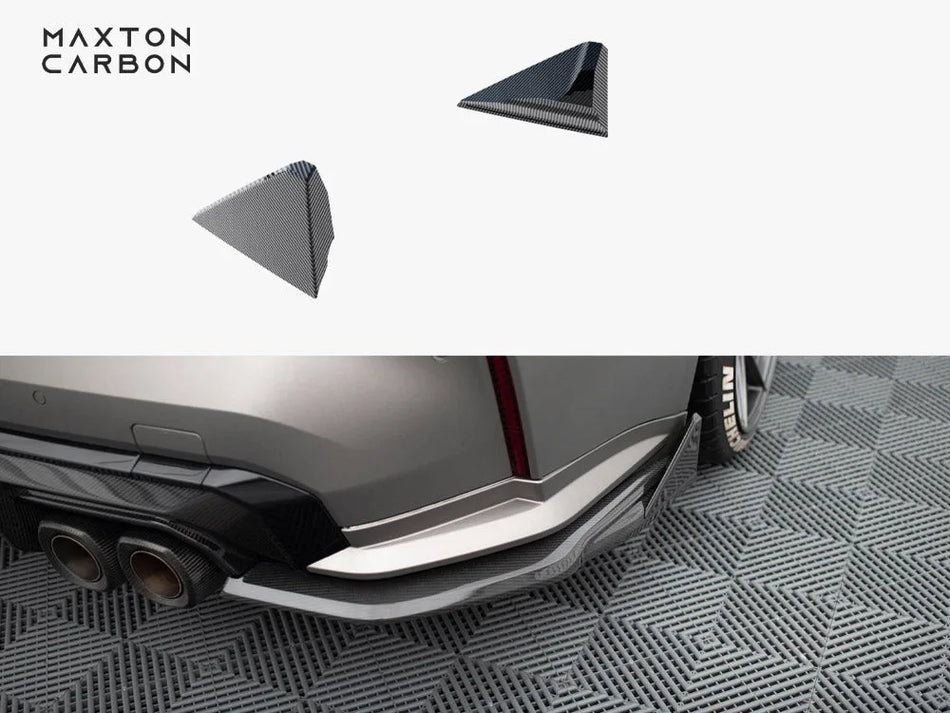 Maxton Prepreg Carbon Rear Flaps BMW M4 G82 / G82 Facelift