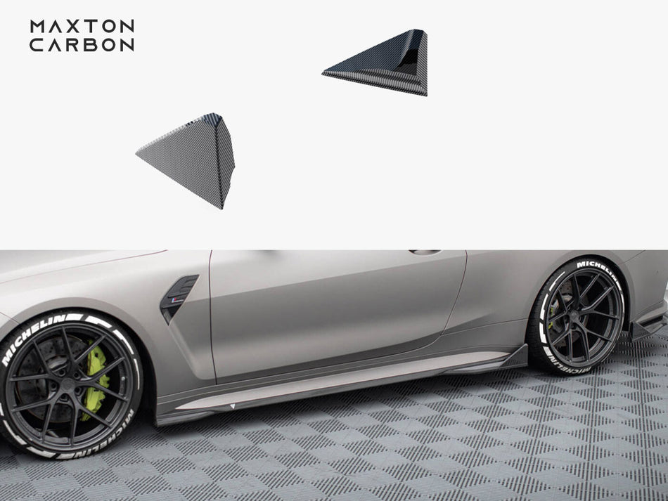 Maxton Carbon Side Flaps BMW M4 G82 / G82 Facelift