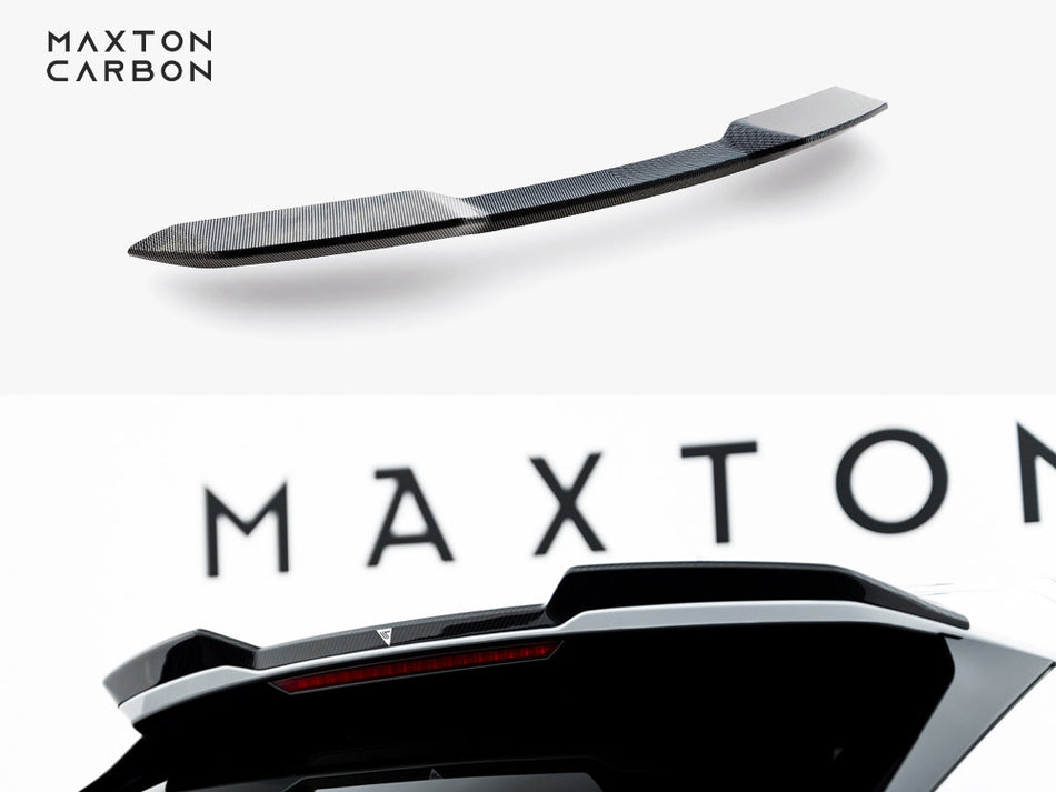 Maxton Carbon Fiber Tailgate Spoiler (Upper) Audi RSQ8 Mk1