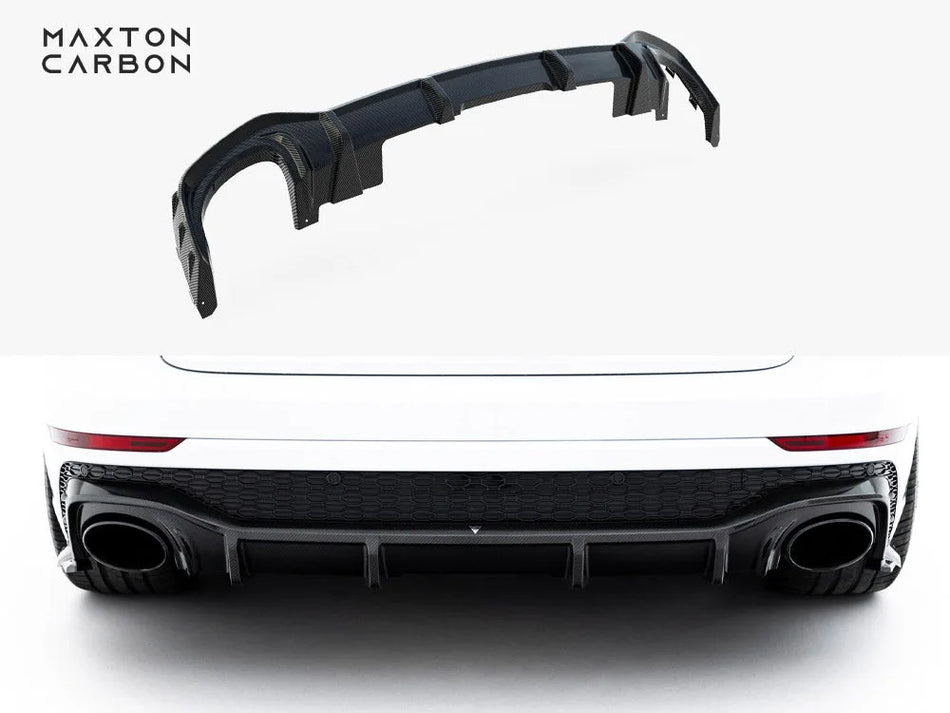 Maxton Carbon Fiber Rear Diffuser Audi RSQ8 Mk1