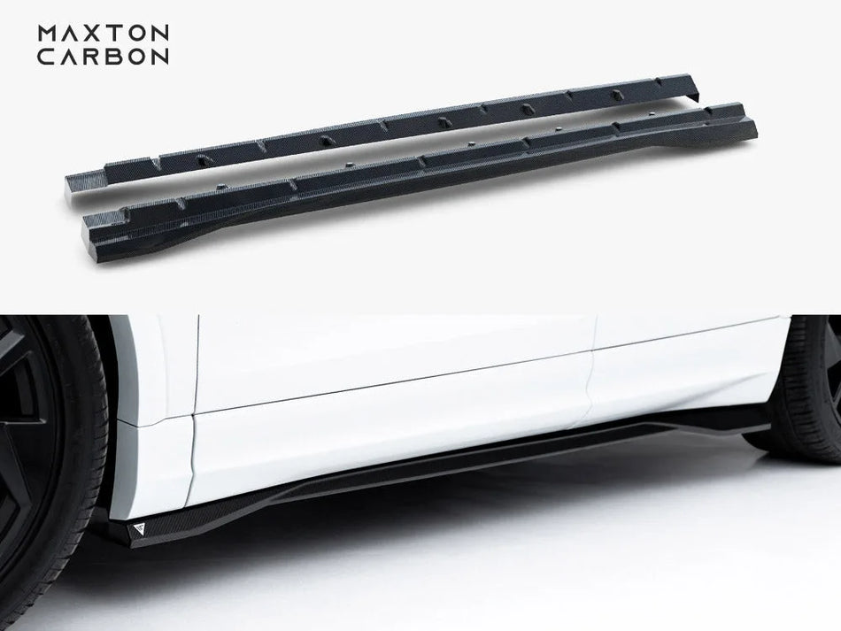 Maxton Carbon Fiber Side Skirts Audi RSQ8 Mk1