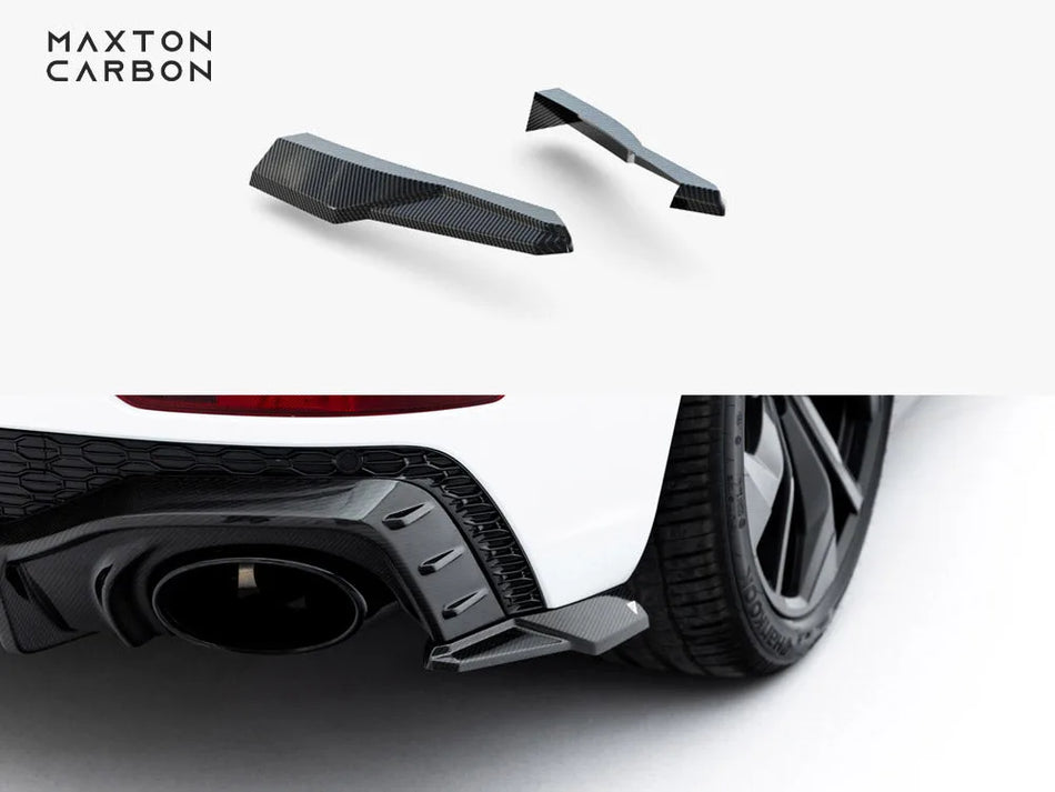 Maxton Carbon Fiber Rear Side Splitters Audi RSQ8 Mk1
