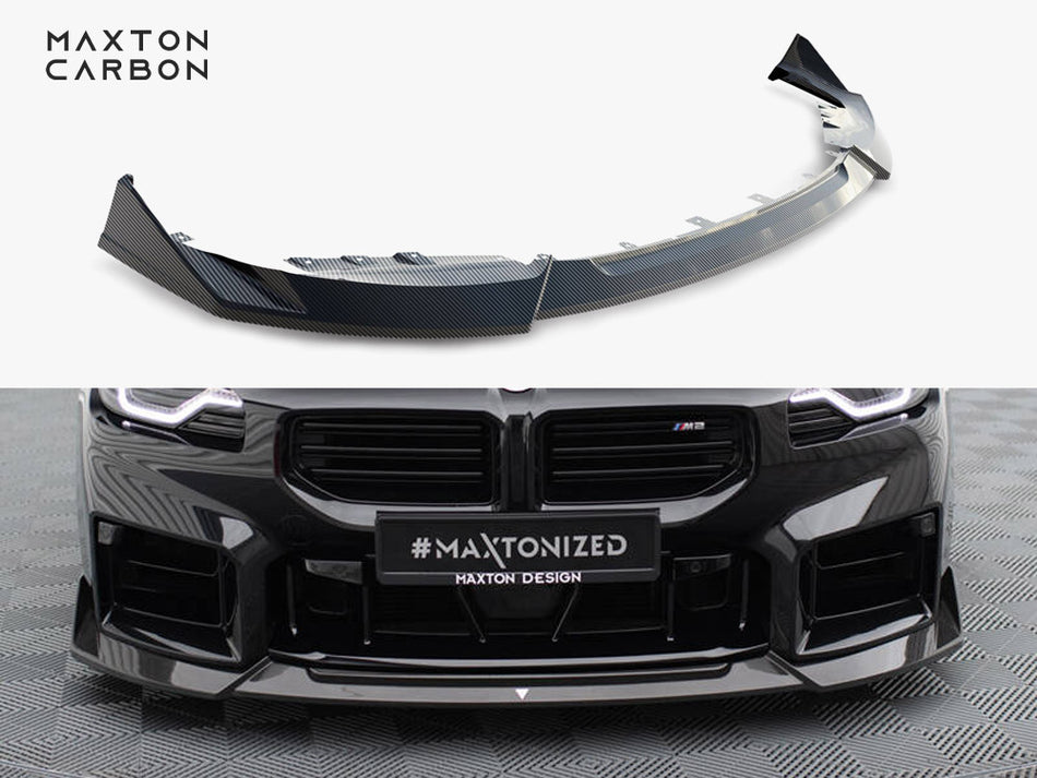Maxton Carbon Fiber Front Splitter V.1 BMW M2 G87