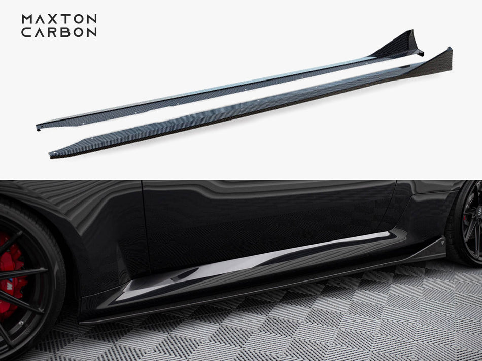 Maxton Carbon Fiber Side Skirts BMW M2 G87