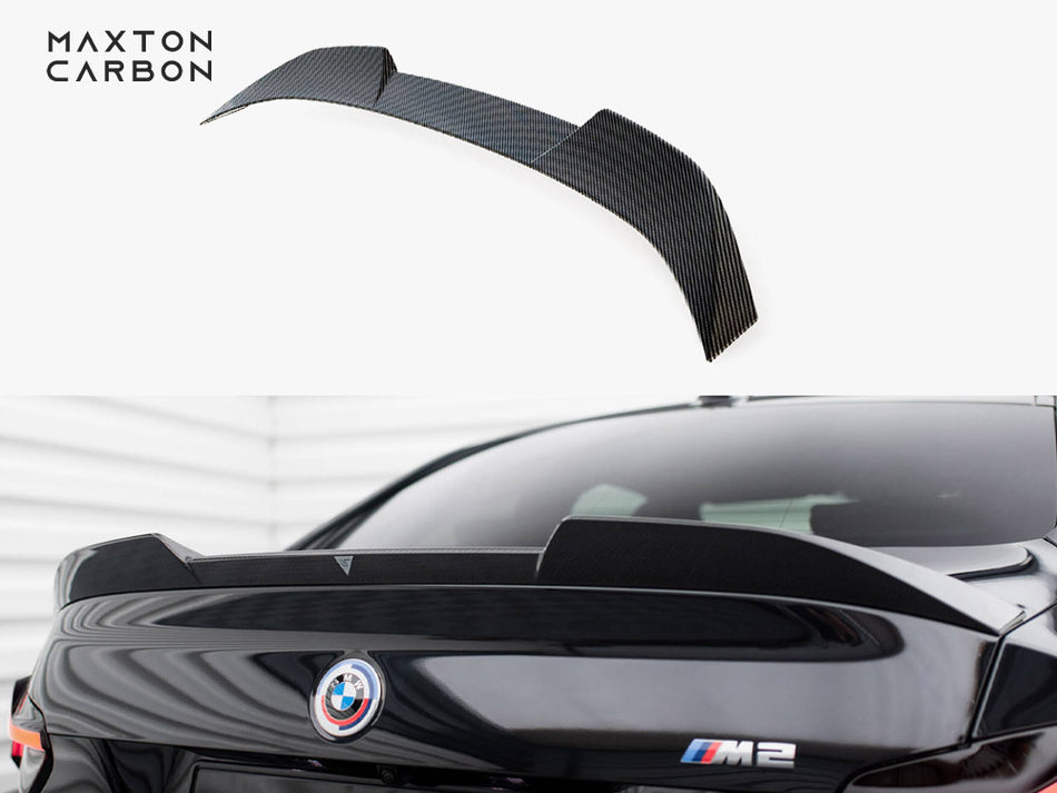 Maxton Carbon Fiber Tailgate Spoiler BMW M2 G87 / M240i / 2 M-Pack / 2 Standard G42