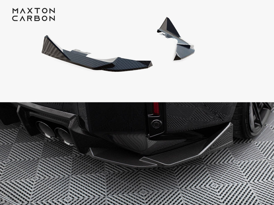 Maxton Carbon Fiber Rear Side Splitters BMW M2 G87