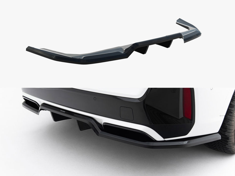 Maxton Rear Splitter (Vertical Bars) BMW X1 M-Pack U11