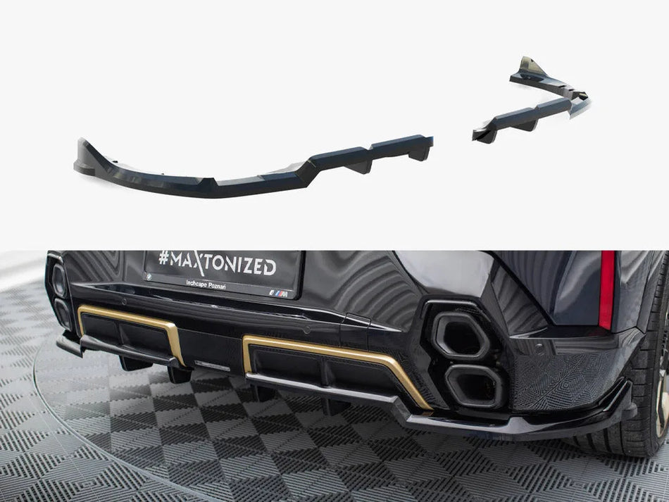 Maxton Rear Splitter (Vertical Bars) BMW XM G09