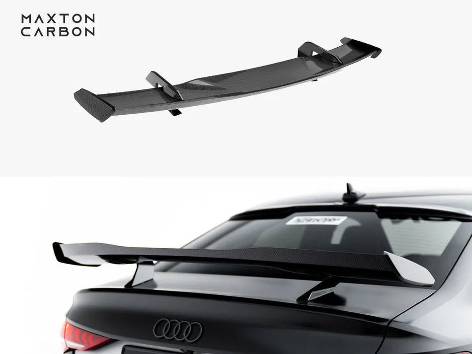 Maxton Carbon Spoiler Audi A3 / A3 S-Line / S3 / RS3 Sedan 8Y / 8Y Facelift