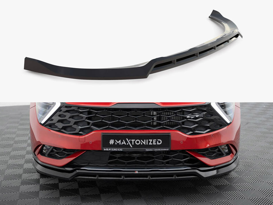 Maxton Front Splitter V.2 Kia Sportage GT-Line Mk5