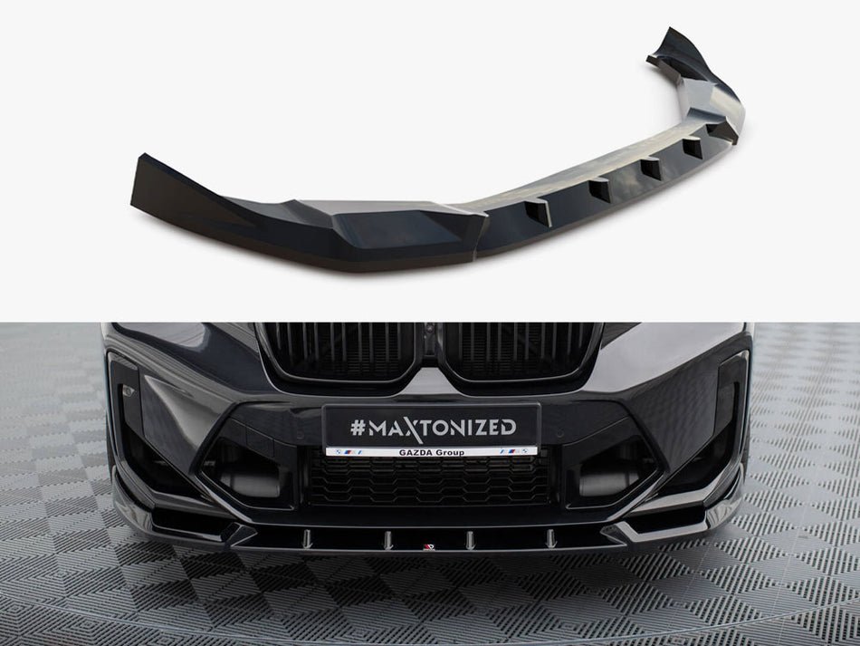 Maxton Front Splitter V.1 BMW X3 M F97 Facelift