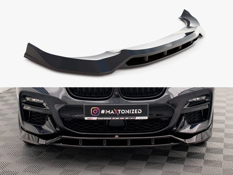 Maxton Front Splitter V.2 BMW X3 M40d / M40i / M-Pack G01
