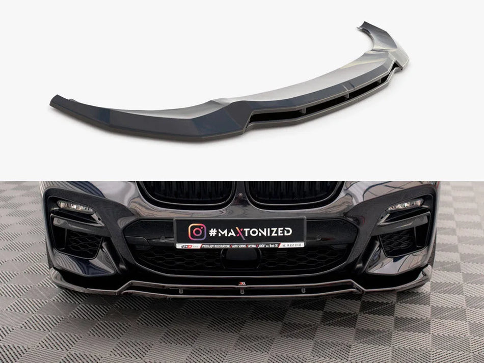 Maxton Front Splitter V.1 for BMW X3 M40d / M40i / M-Pack G01