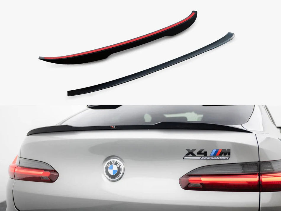 Maxton Lower Spoiler CAP BMW X4 M Sport G02 / X4 M F98