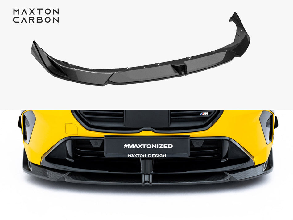 Maxton Carbon Fiber Front Splitter BMW M135i / 1 M-Pack F70