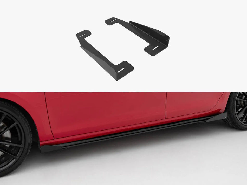 Maxton Side Flaps Volkswagen Golf R / R-Line Mk7 Facelift
