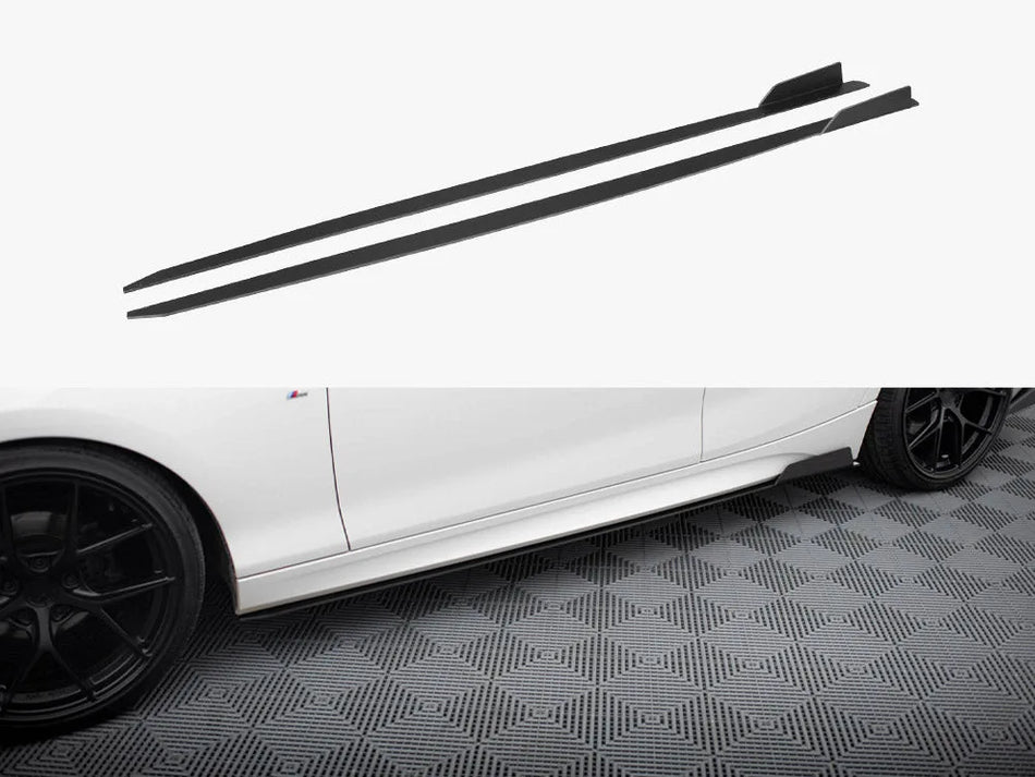 Maxton Racing Side Skirt Diffusers BMW 1 M135i / M140i / M-Pack F21