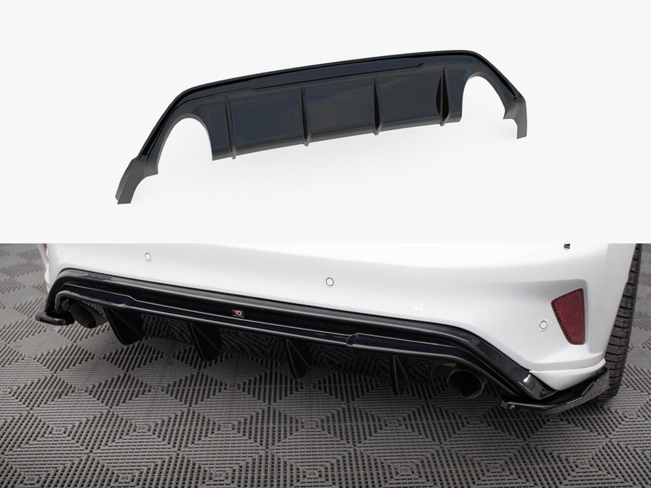 Maxton Rear Valance V.3 Ford Focus Hatchback ST Mk4