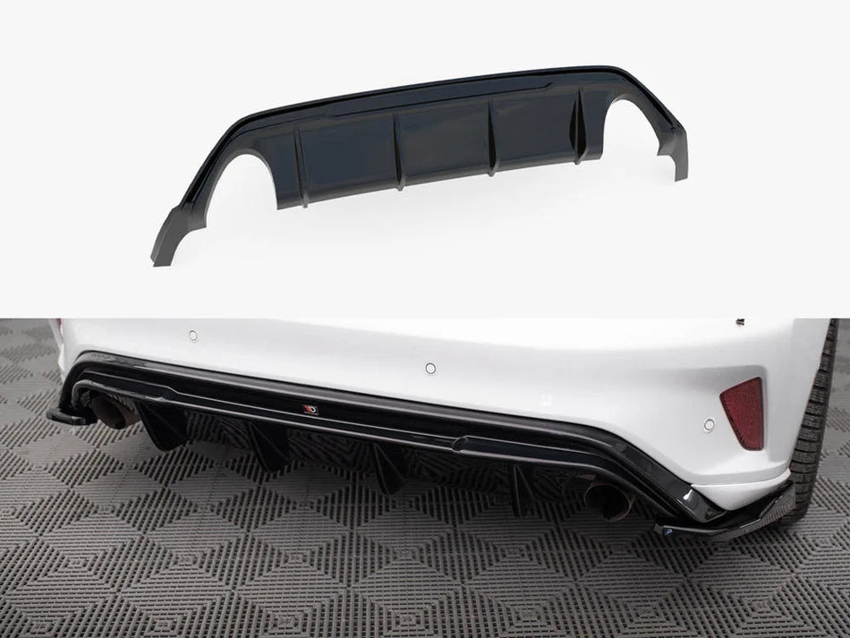 Maxton Rear Valance V.3 Ford Focus Hatchback ST Mk4