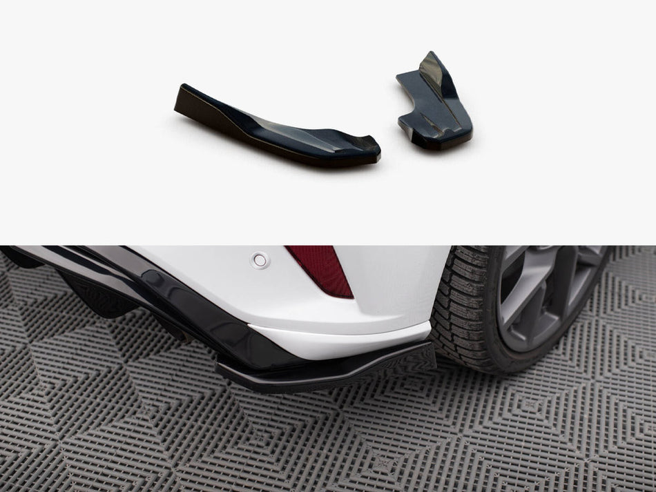 Maxton Rear Side Splitters V.3 (For rear valance v.3) Ford Focus Hatchback ST Mk4