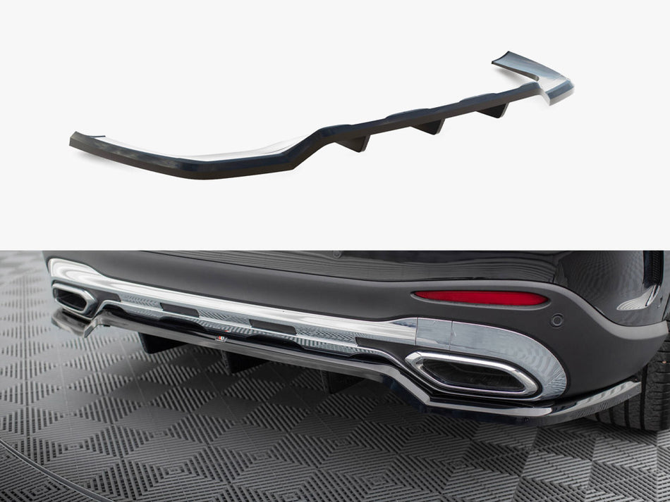 Maxton Rear Splitter (Vertical Bars) Mercedes-Benz GLC AMG-Line X254