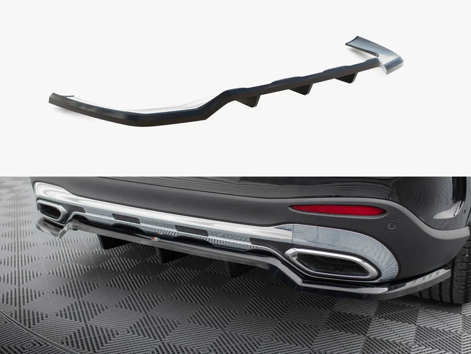 Maxton Rear Splitter (Vertical Bars) Mercedes-Benz GLC AMG-Line X254