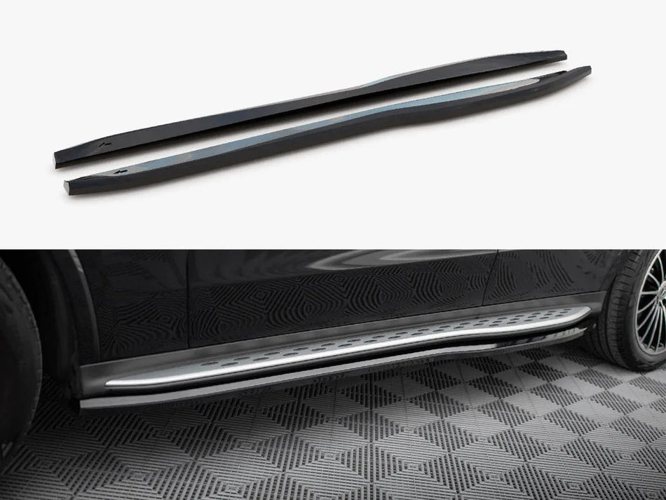 Maxton Side Skirts Diffusers Mercedes-Benz GLC AMG-Line X254