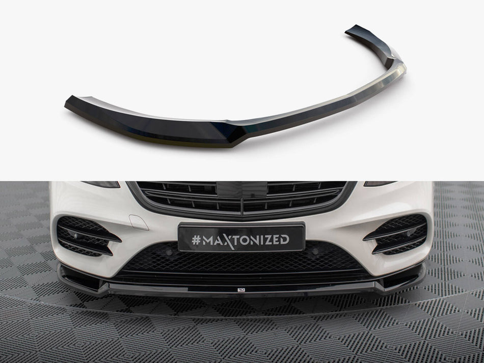 Maxton Front Splitter V.1 Mercedes-Benz S AMG-Line W222 Facelift