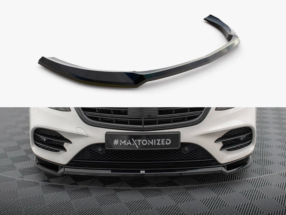 Maxton Front Splitter V.1 Mercedes-Benz S AMG-Line W222 Facelift