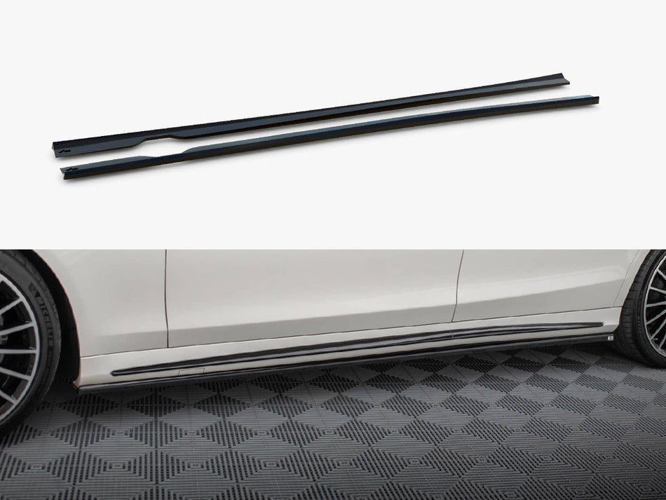 Maxton Side Skirt Diffusers Mercedes-Benz S Long AMG-Line W222