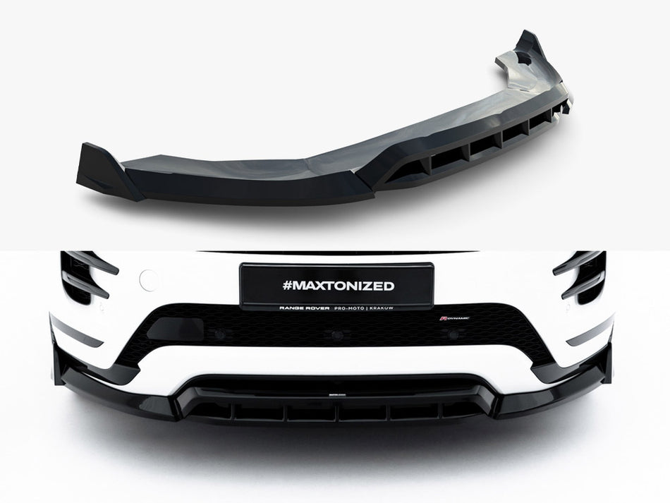 Maxton Front Splitter Land Rover Range Rover Evoque Dynamic Mk2