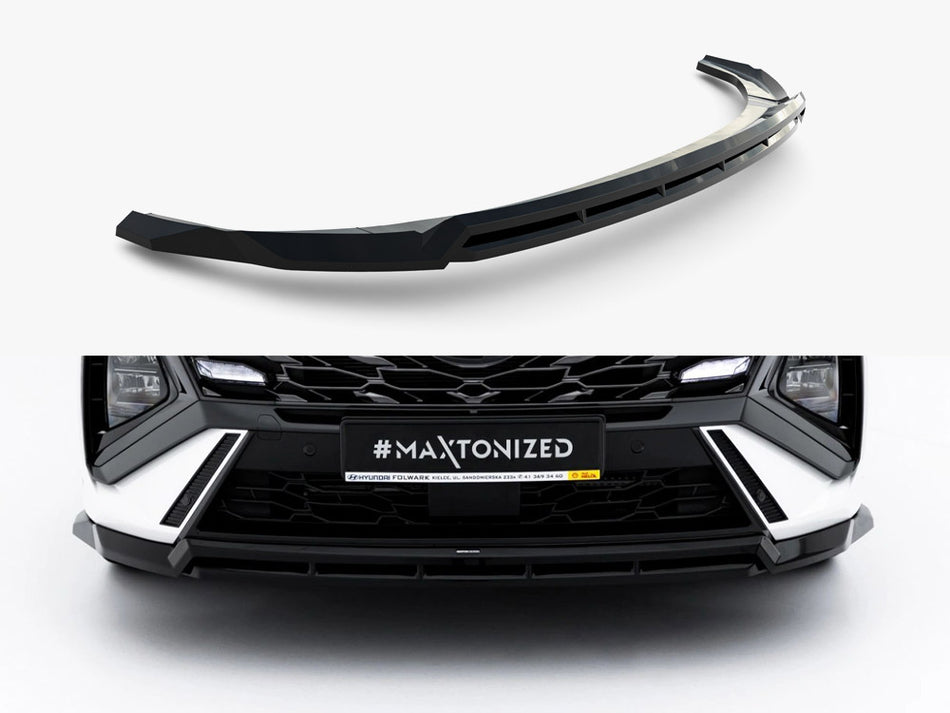 Maxton Front Splitter Hyundai Tucson N-Line Mk4 Facelift