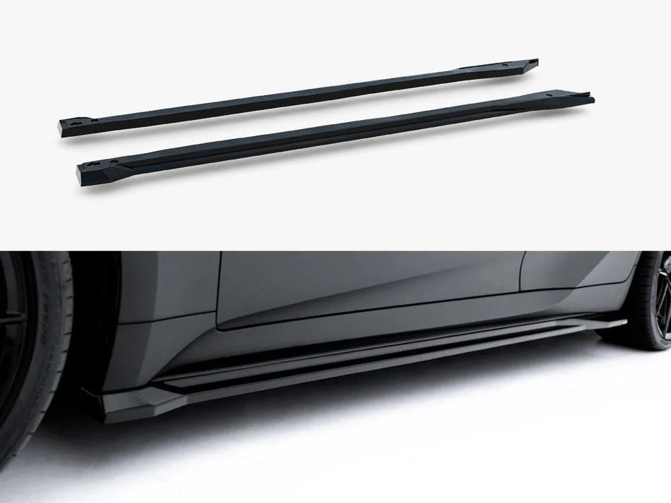 Maxton Side Skirt Diffusers Lexus IS 500 Mk3 Facelift 2 (XE30)