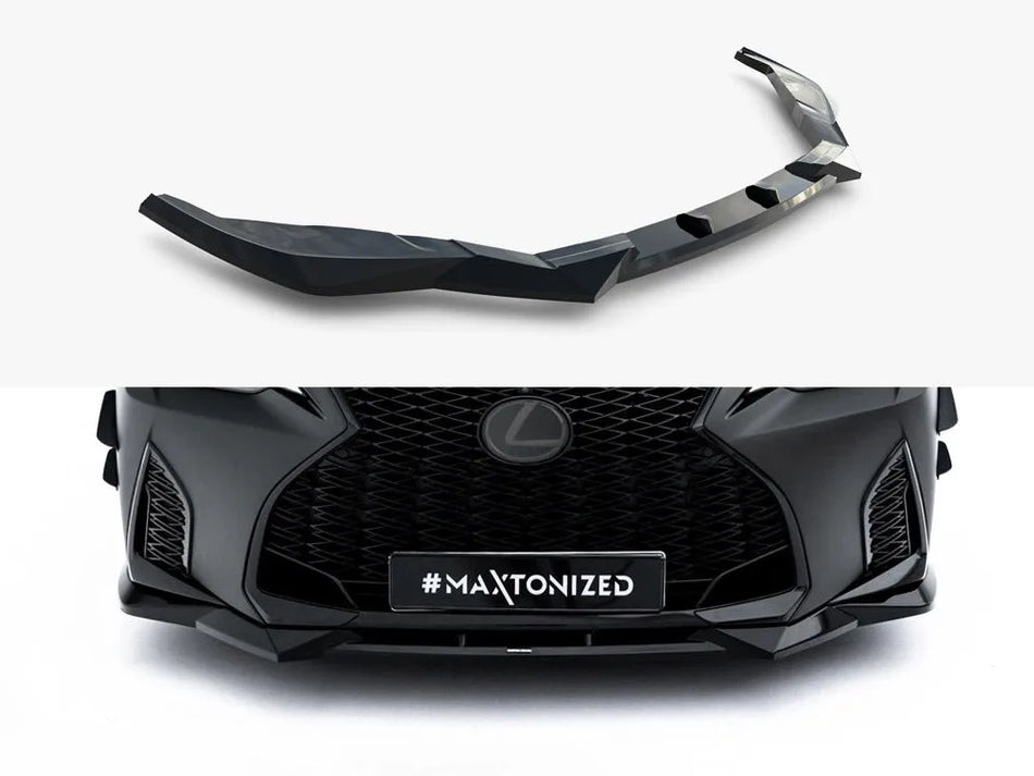 Maxton Front Splitter V.2 Lexus IS 500 Mk3 Facelift 2 (XE30)