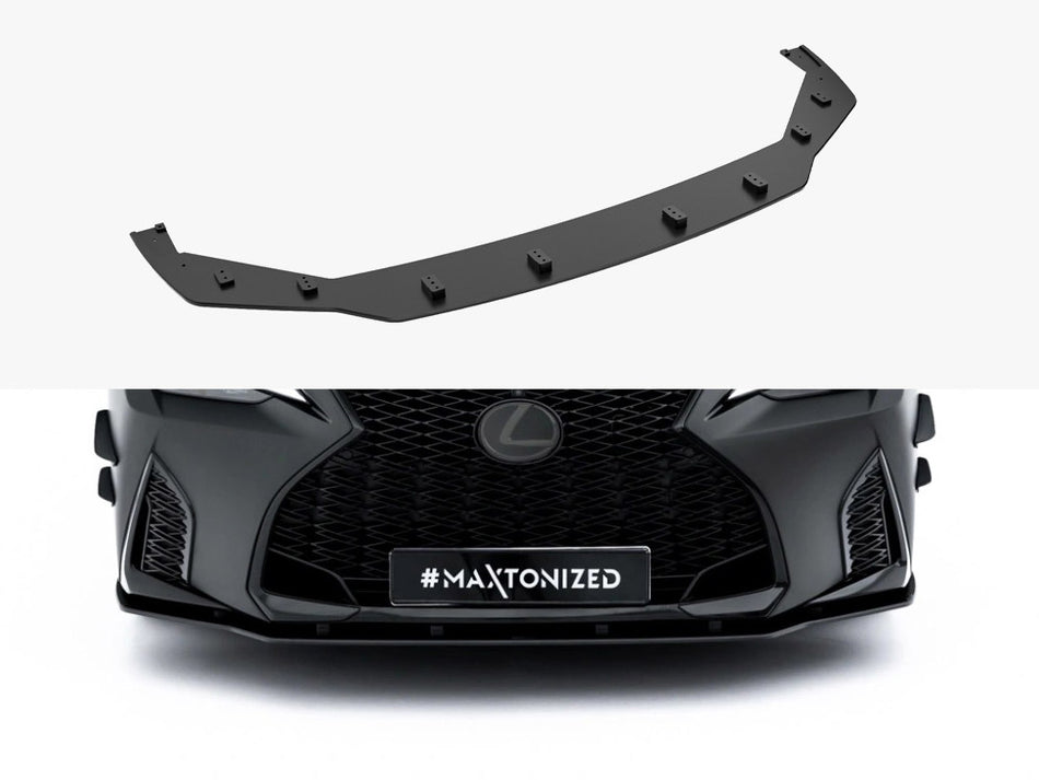 Maxton Street PRO Front Splitter Lexus IS 500 Mk3 Facelift 2 (XE30)