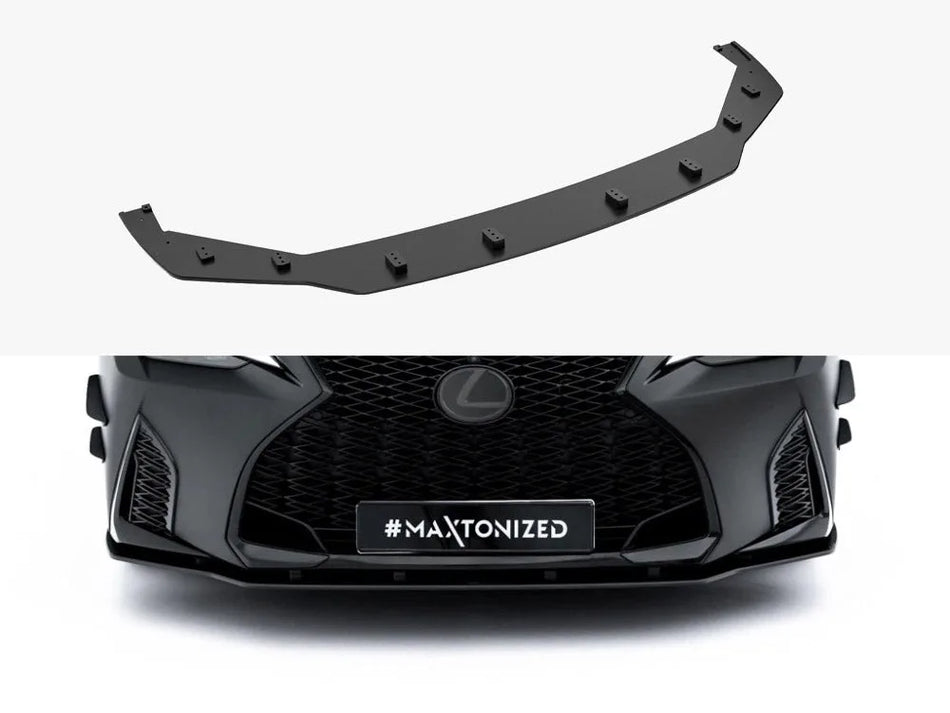 Maxton Street PRO Front Splitter Lexus IS 500 Mk3 Facelift 2 (XE30)